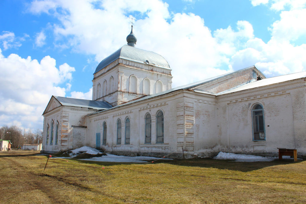 Фронтальная фотография храма Космы и Дамиана