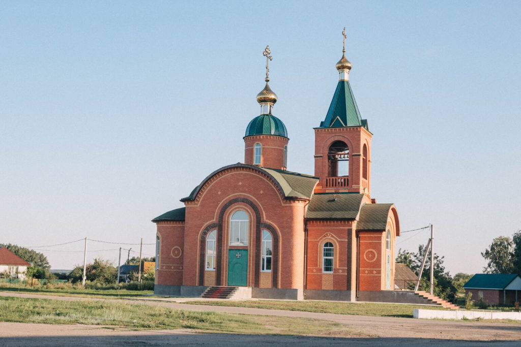 Храм в селе Большой Самовец